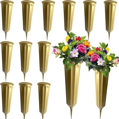 metal flower box stand cemetery|Aluminum Grave Flower Holders .